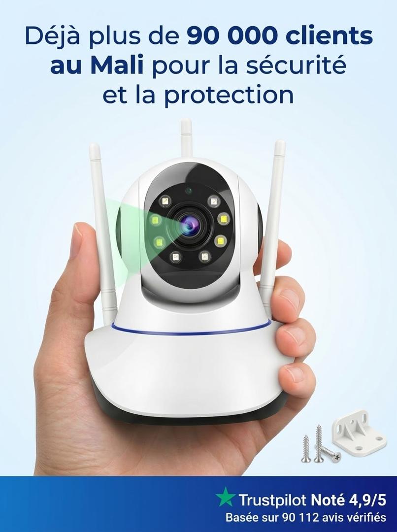 Caméra Wi-Fi Intelligente